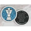 First Holy Communion Pocket Token w/Sparkling Enamel